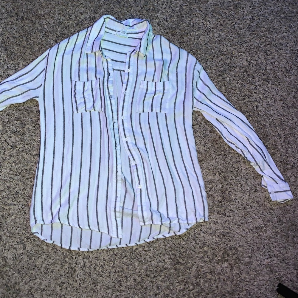 Striped flannel super soft